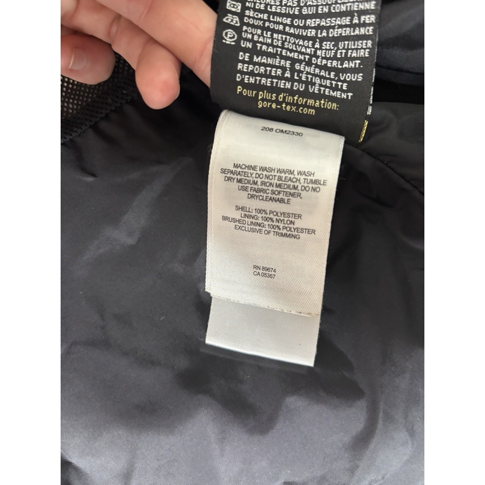 Mountain Hardwear Gore-Tex Rain Jacket Mens Medium Hooded Performance Shell Red - Picture 6 of 16